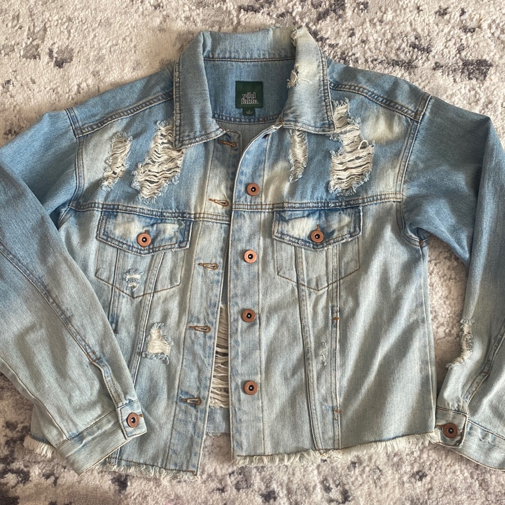 Jean jacket - size S, barely worn